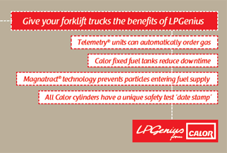 Give your forklift trucks the benefits of LPGenius